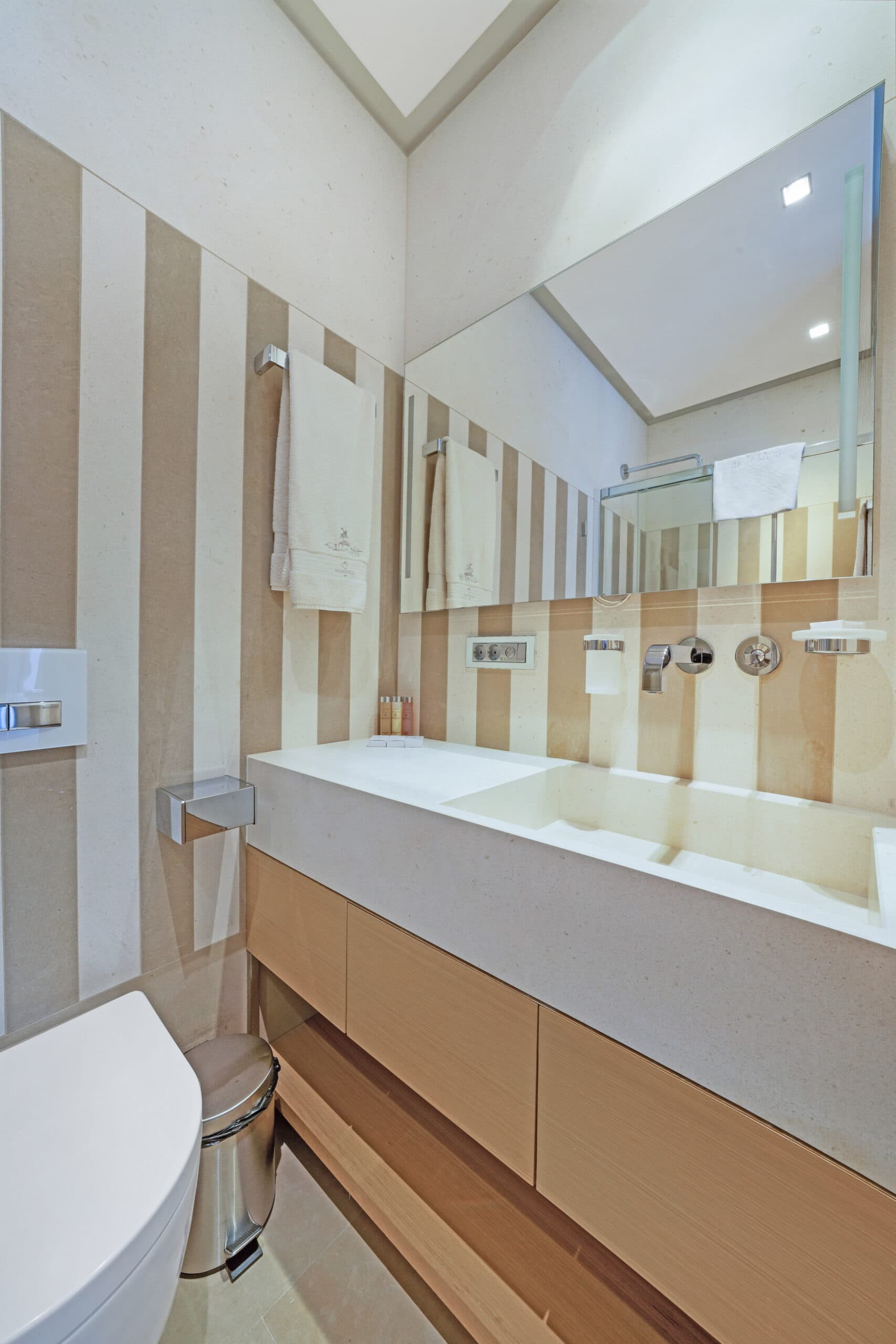 Bathroom on the penthouse floor.